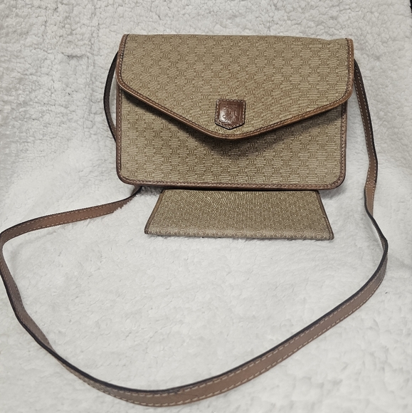 CELINE MO6 WALLET SHOULDER BAG 2-PEACE SET PVC LEATHER - Picture 2 of 14